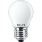 2x Philips Classic E27 kogellamp 2.2W Warmwit-28498