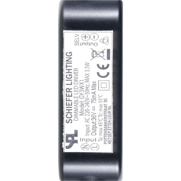 SPL GU4 spot 3.5W Warmwit 35° Helder Dimbaar-9818