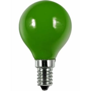 SPL E14 kogellamp 1W Groen Kleur-0