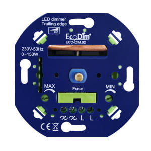 Blauwe LED dimmer module EcoDim 230V