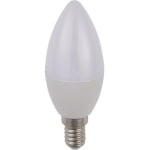 SPL E14 kaarslamp 5W Warmwit opaal Dimbaar-0