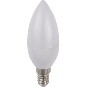 SPL E14 kaarslamp 3W Warmwit opaal-0