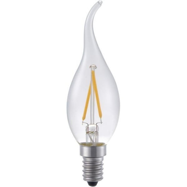 SPL E14 Kaarslamp Tip 1.5W Extra Warmwit Helder Dimbaar-9437