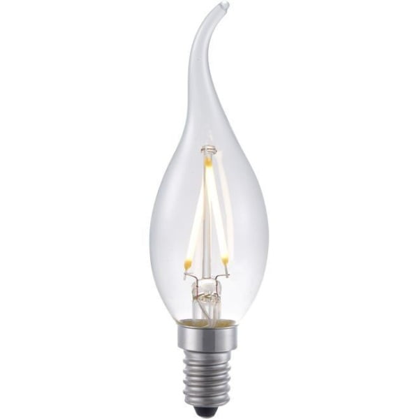 SPL E14 Kaarslamp Tip 1.5W Extra Warmwit Helder Dimbaar-9438