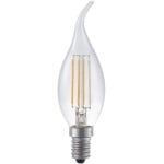 SPL E14 Kaarslamp Tip 4.0W Flame Helder Dimbaar-0