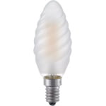 SPL E14 Kaarslamp 4W Extra Warmwit Frosted Gedraaid Dimbaar-0