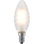 SPL E14 Kaarslamp 4W Extra Warmwit Frosted Gedraaid Dimbaar-9464
