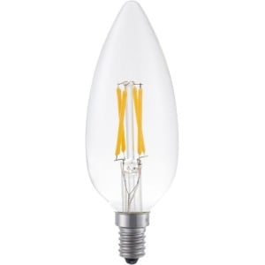 SPL E14 Kaarslamp C45 4W Extra Warmwit Helder Dimbaar-0