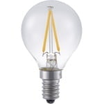 SPL E14 kogellamp 2.0W Warmwit Helder
