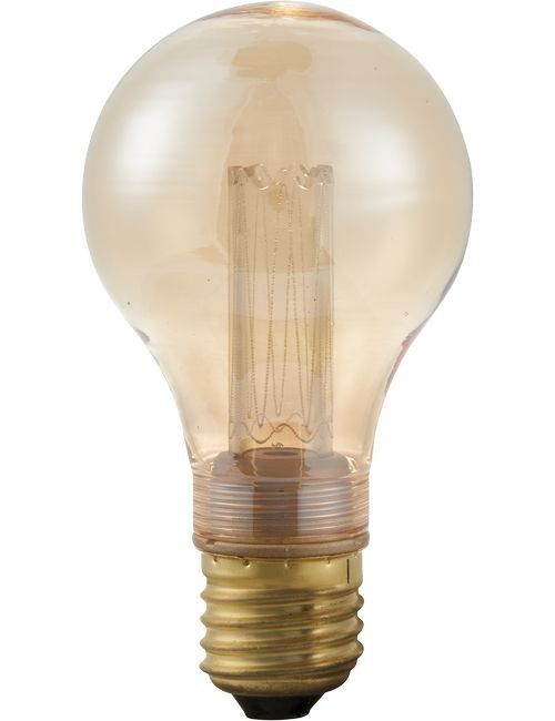 SPL E27 Peerlamp 2.5W Flame Goud Dimbaar-0