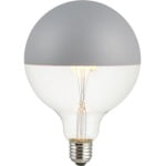 SPL E27 Globe 125 Kopspiegel Grijs 6.5W Extra Warmwit Helder Dimbaar-9322