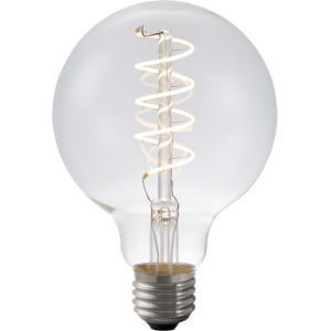 SPL E27 Globe Spiraal 4.5W Flame Helder Dimbaar-0