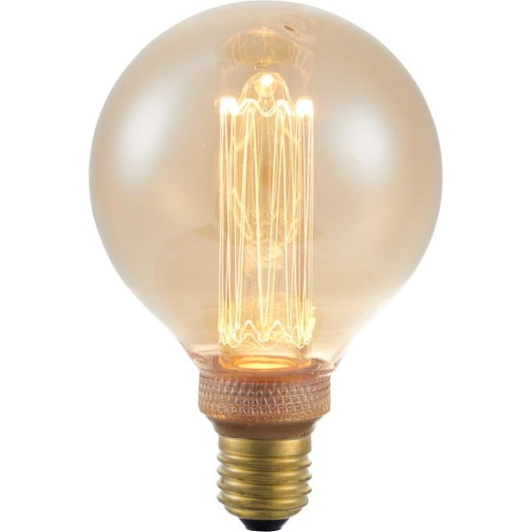 SPL E27 Globe 95 3.5W Flame Goud Dimbaar-9394