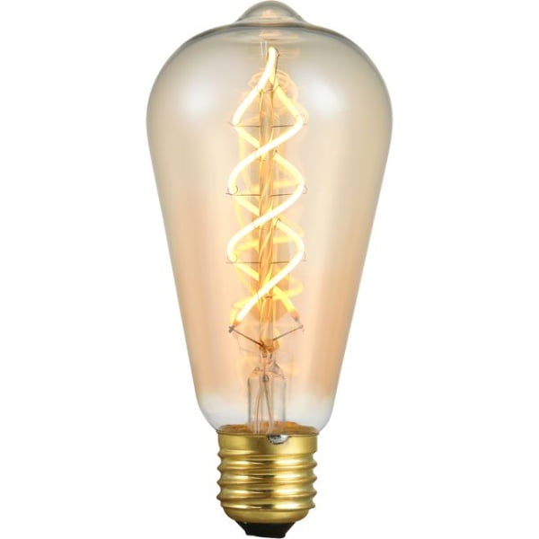 SPL E27 Edison Lamp 5W Flame Goud Dimbaar-9237