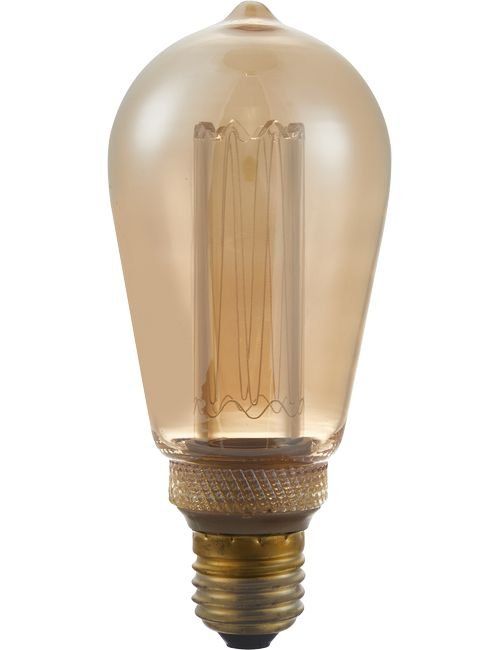 SPL E27 Edison Lamp 3.5W Flame Goud Dimbaar-0