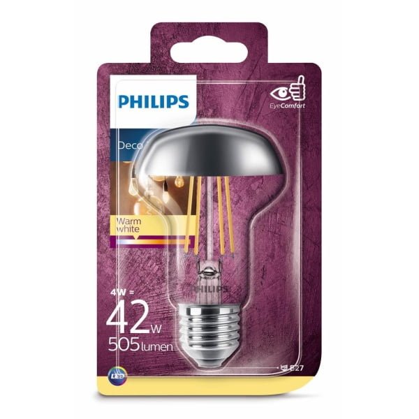 Philips E27 Reflector lamp 4W Warmwit-10870