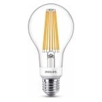 Philips E27 Peerlamp 12W Warmwit Dimbaar-10147