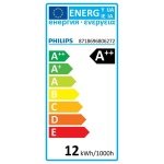Philips E27 Peerlamp 12W Warmwit Dimbaar-10757