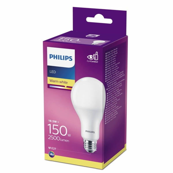 Philips E27 Peerlamp 19.5W Warmwit-10678