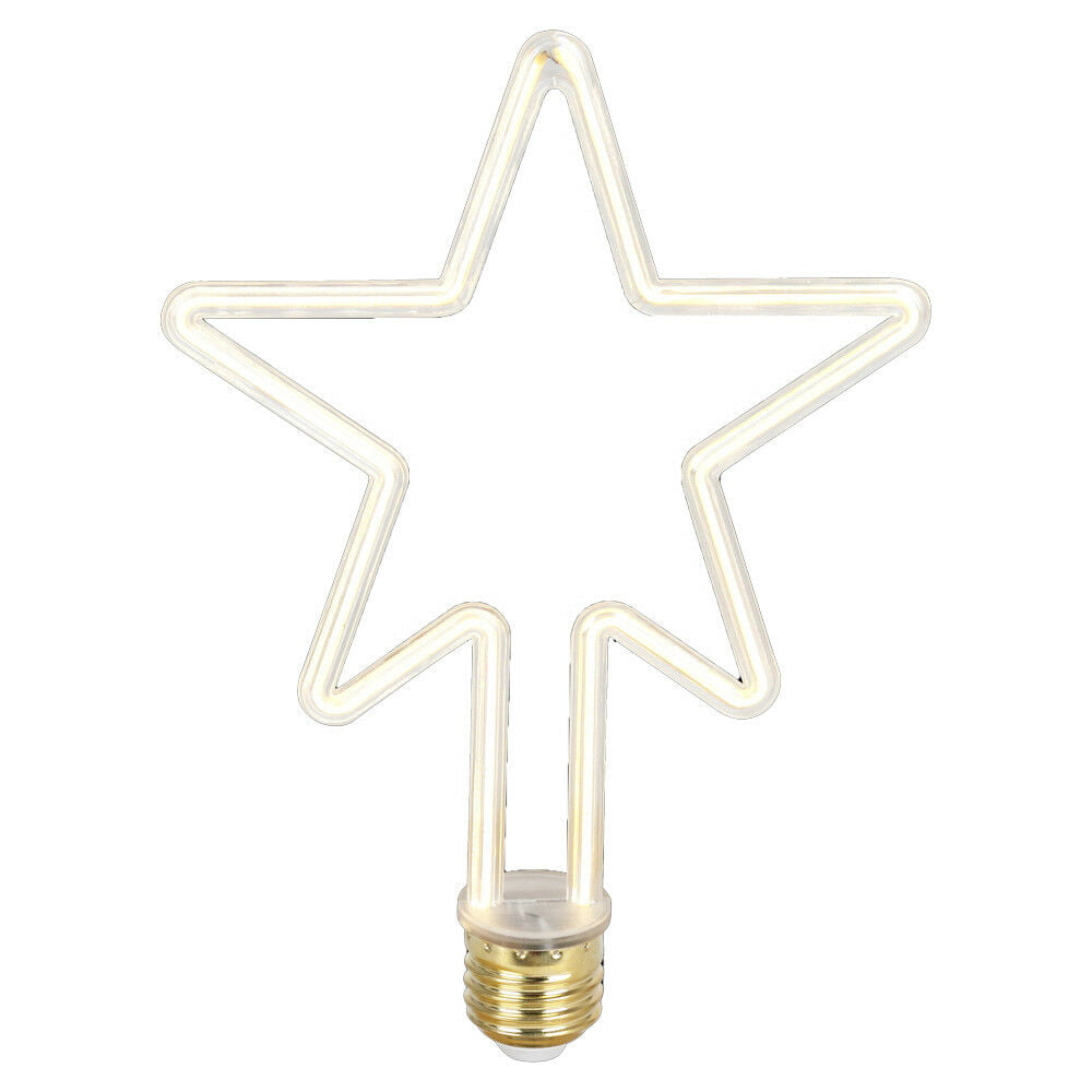 Ledl Kerst E27 ster 8W 2700K Warmwit-0 Ledl Kerst E27 ster 8W 2700K Warmwit-0