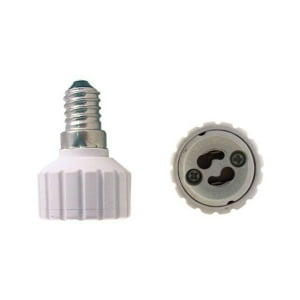Kanlux Verloopfitting Van E14 Naar GU10 Keramiek-0