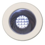 10x Brilliant COSA 15 Opbouwspot 0.15W 7500K Staal-14090