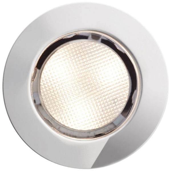 10x Brilliant COSA 45 Opbouwspot 0.42W 3000K Staal-14094