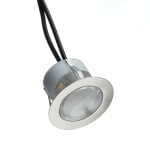 10x Brilliant COSA 45 Opbouwspot 0.42W 3000K Staal-18234