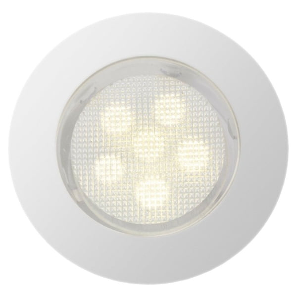 10x Brilliant COSA 45 Opbouwspot 0.42W 3000K Staal-18235