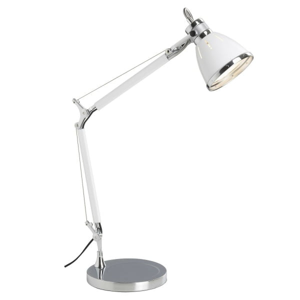 Brilliant OCTAVIA Bureaulamp E27 Chroom Wit-0