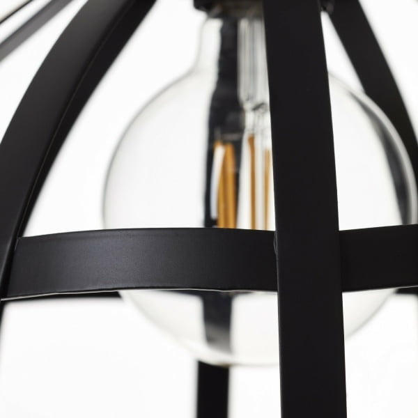 Brilliant MAGDA Hanglamp E27 Zwart-17360