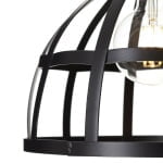 Brilliant MAGDA Hanglamp E27 Zwart-17361