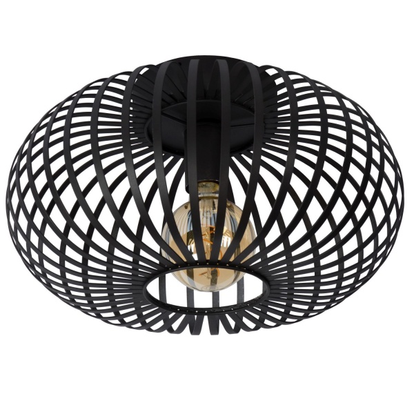 Lucide MANUELA Plafondlamp E27 Zwart-20363