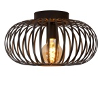 Lucide MANUELA Plafondlamp E27 Zwart-20365
