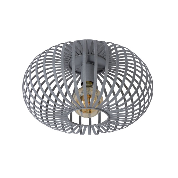 Lucide MANUELA Plafondlamp E27 Grijs-20368