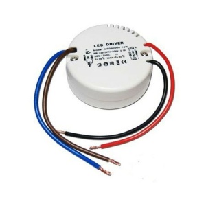 LED Transformator 12VDC, 12W, 1A, IP20 en CV-0