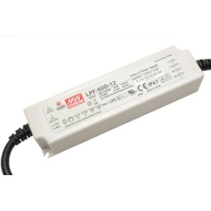 Mean Well LED Trafo 60W 12V AC/DC 5000mA 1-10V IP67 CV-0