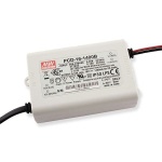 Mean Well LED Trafo 16W 8-12V DC 1400mA Triac IP30 CC-0