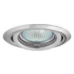 Kanlux ARGUS Inbouwspot Rond Chroom Kantelbaar-23687