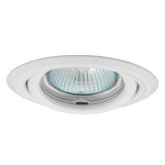 Kanlux ARGUS Inbouwspot Rond Wit Kantelbaar-23691