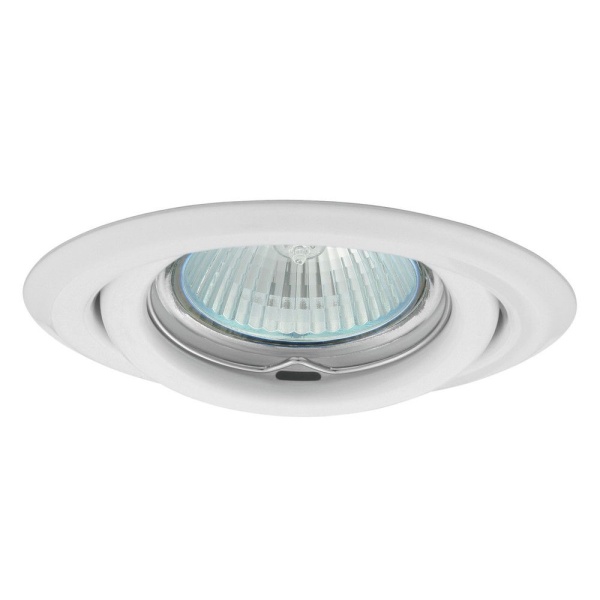 Kanlux ARGUS Inbouwspot Rond Wit Kantelbaar-23691