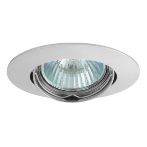 Kanlux LUTO inbouwspot Rond Chroom Kantelbaar