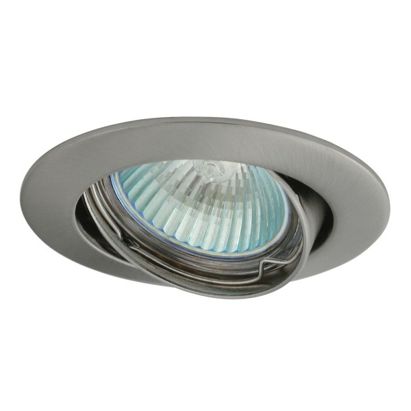 Kanlux VIDI Inbouwspot Rond Chroom Geborsteld Kantelbaar-23728
