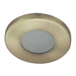 Kanlux MARIN inbouwspot rond messing-0