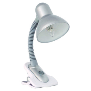 Kanlux SUZI Bureaulamp E27 Zilver-0