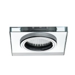 Kanlux SOREN Inbouwspot Vierkant Helder Blauw-23775