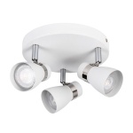 Kanlux ENALI Plafondlamp Trio Rond GU10 Wit-0