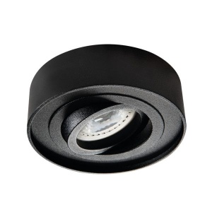 Kanlux MINI BORD inbouwspot rond zwart-0