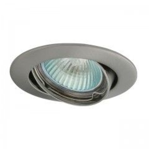 Kanlux VIDI Inbouwspot Rond Chroom Geborsteld Kantelbaar-23100