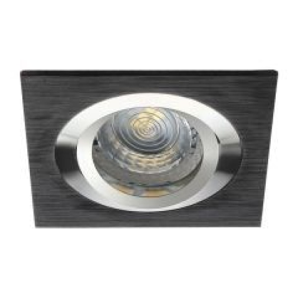 Kanlux SEIDY inbouwspot vierkant zwart-23247